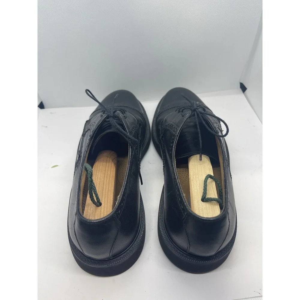 Florsheim Comfortech Shoes Mens 10.5 D Black Oxfords Lace Up Classic Dress Shoes